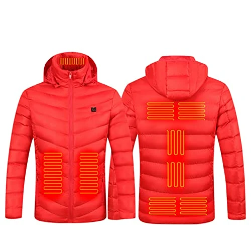 Heated Body Warmer with Power Bank Heated Vest for Man Woman for Skiing Plus Size USB Charging Heated Waistcoat for Women Rechargeable Heated Gifts for Teachers Halloween Costumes