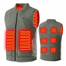 Heated Vest for Men Women Heated Gilet for Men Women for Skiing Plus Size USB Charging Heated Coats for Men with Battery Pack 70th Birthday Gifts for Women Warehouse Deals Clearance