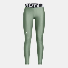 HeatGear? Girls Leggings Silica Green / White YLG (59 in)