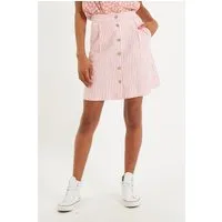 Hela Sail Stripe A-Line Mini Skirt