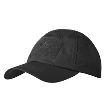Helikon Men's - Cotton Ripstop - Khaki Tactical BBC Cap, Mens- Polycotton Ripstop - Black, 6271, Black, Standard Size Helikon Men's - Cotton Ripstop - Khaki Tactical BBC Cap, Mens- Polycotton Ripstop - Black, 6271, Black, Standard Size
