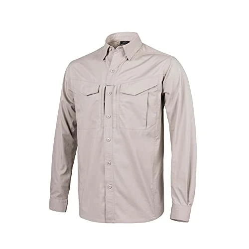 Helikon men's Defender Mk2, longsleeve shirt, khaki -  Beige - XX-Large