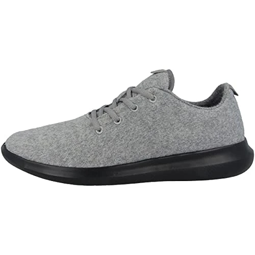 Herren Duflerino Wool Lace Sneaker, Anthrazit, 45 EU