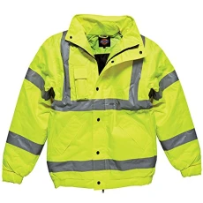 Hi-Vis Bomber Jacket, Yellow, XXXXL