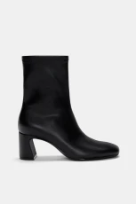 High-Heel Ankle Boots - Black High-Heel Ankle Boots - Black