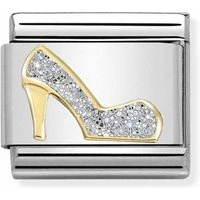 High Heel Glitter Charm