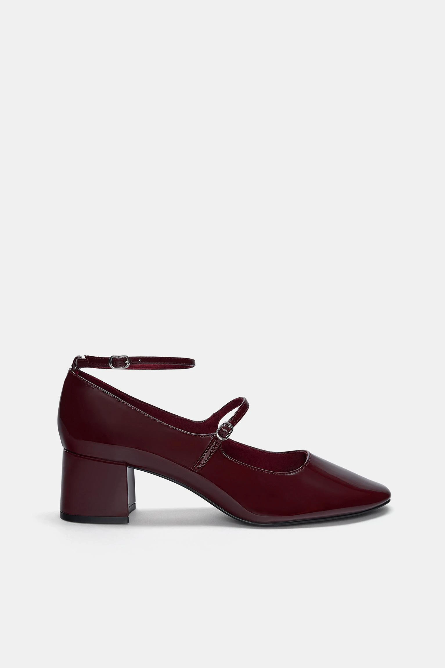 High-Heel Mary Janes With Ankle Strap aroon