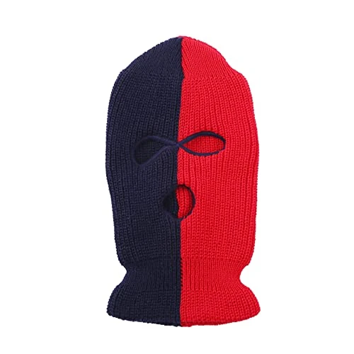 High-Heeled Chunky Heels Sock Boots Winter Knee-High Boots Shoes Latest Long Black Boots for Women Hat with Ear Protection Women, navy, One Size