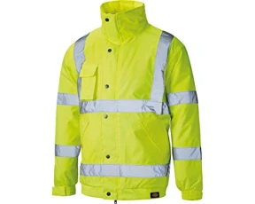 High Visibility Bomber Jacket En471 En343 (Sa22050) Size 3Xl (56-58'' Chest) Green
