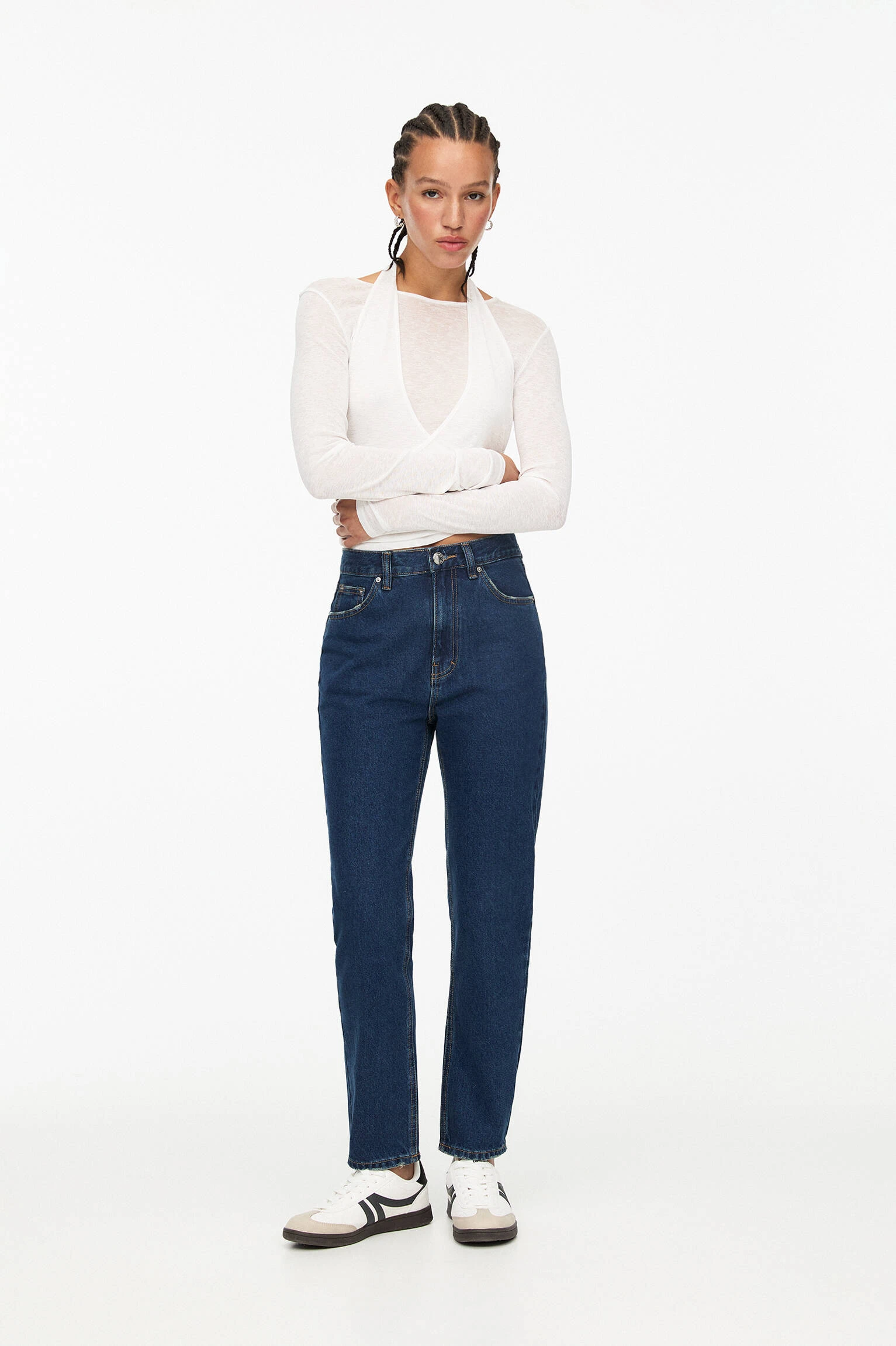 High-Waist Mom Jeans