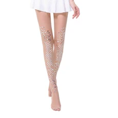 High Waisted Leggings Sheer Stockings for Women Mermaid Tights Sequin Hosiery Glitter Pantyhose Plus Size Stockings High Waisted Leggings Sheer Stockings for Women Mermaid Tights Sequin Hosiery Glitter Pantyhose Plus Size Stockings