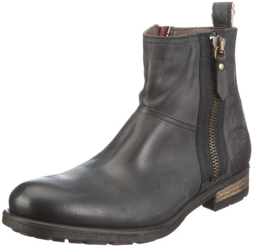 Hilfiger Denim Darryl 11B FM56812795 Men's Boots, Black, 12 UK