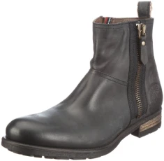 Hilfiger Denim Darryl 11B FM56812795 Men's Boots, Black, 12 UK Hilfiger Denim Darryl 11B FM56812795 Men's Boots, Black, 12 UK