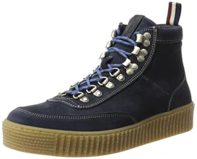 Hilfiger Denim Men's K2385enneth 2b Chukka Boots, Black (Ink), 6.5 UK Hilfiger Denim Men's K2385enneth 2b Chukka Boots, Black (Ink), 6.5 UK