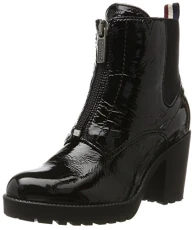 Hilfiger Denim Women's B1385oo 3a Chelsea Boots, Black, 7.5 UK Hilfiger Denim Women's B1385oo 3a Chelsea Boots, Black, 7.5 UK