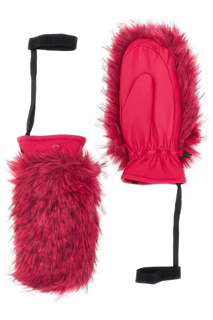 Hill mittens - Fuchsia