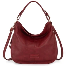 Hobo Bags for Women Shoulder Purses and Handbags, Red Mw