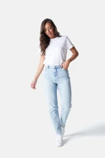 Holland Ripped Slim Straight Jeans Blue /