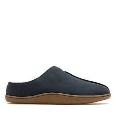 Home Mule Mens Slippers 9 Navy Suede Home Mule Mens Slippers 9 Navy Suede