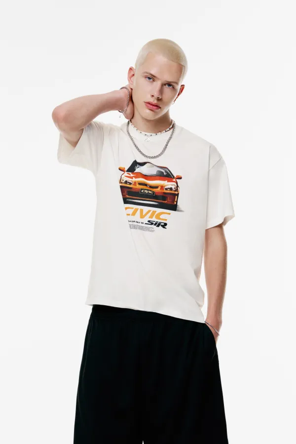 Honda Civic T-Shirt - Off white