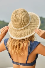 Honey Shore Straw Hat - Neutral