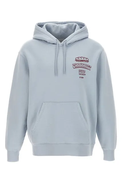 Hooded Sandwich sweatshirt - Blue