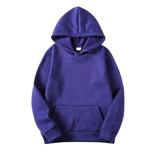 Hoodie Men's Pullover Sweatshirt Sweat Jacket Warm Casual Cotton Drawstring Hoody Long Sleeve Fit Tr