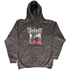 Hoodie Self-Titled Band Logo Official Unisex Grey Pullover M