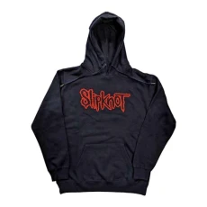 Hoodie Splatter Band Logo Official Unisex Navy Blue Pullover S