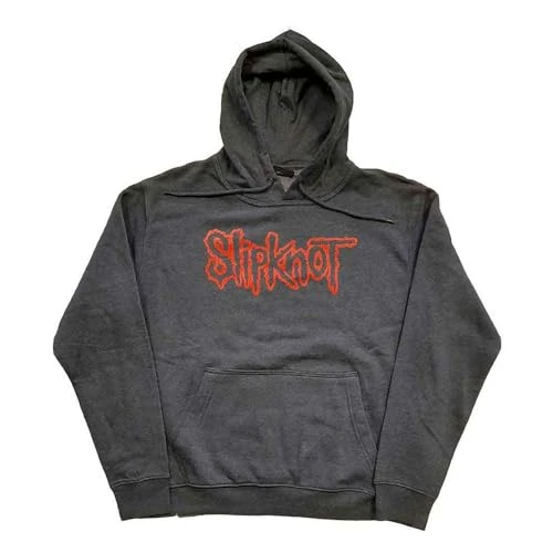 Hoodie Tribal S Band Logo Official Unisex Grey Pullover S