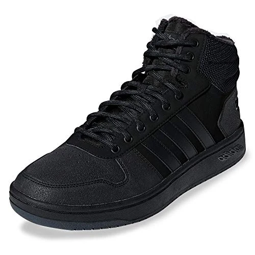 Hoops 2.0 Mid, Men's Fitness Shoes, Black (Negbás/Negbás/Carbon 000), 9 UK (43 1/3 EU)