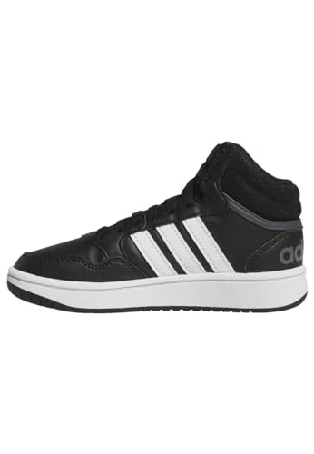 Hoops Mid Sneakers, core Black/FTWR White/Grey six, 4 UK