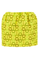 Horsebit Print Skirt Size IT