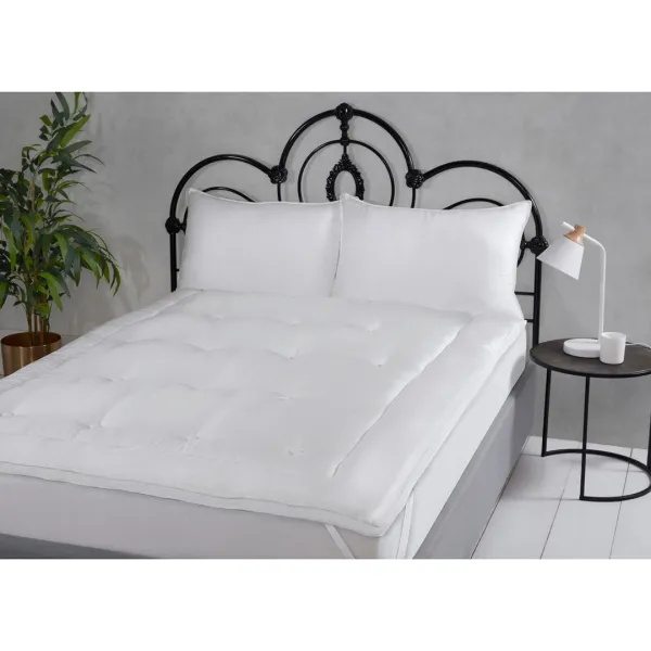 Hotel Collection Lyocell Super King Mattress Enhancer - White