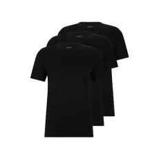Hugo Men's 3-Pack V-Neck Regular Fit Short Sleeve T-Shirt, Black, S Hugo Men's 3-Pack V-Neck Regular Fit Short Sleeve T-Shirt, Black, S