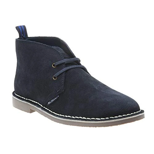 Hunt Lace-Up Blue Suede Leather Mens Shoes BEN3044 S13