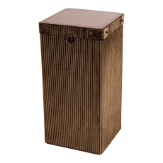 Hunter Corrugated Gold Side Table ulti
