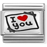 I Love You Post It Charm