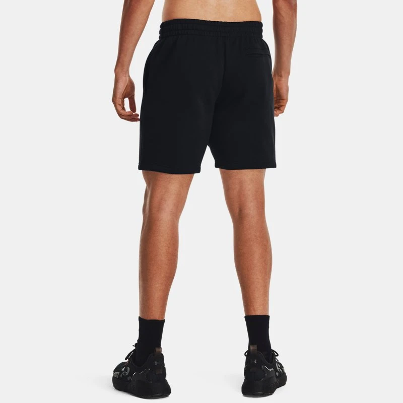 Icon Fleece Mens Shorts Black / White