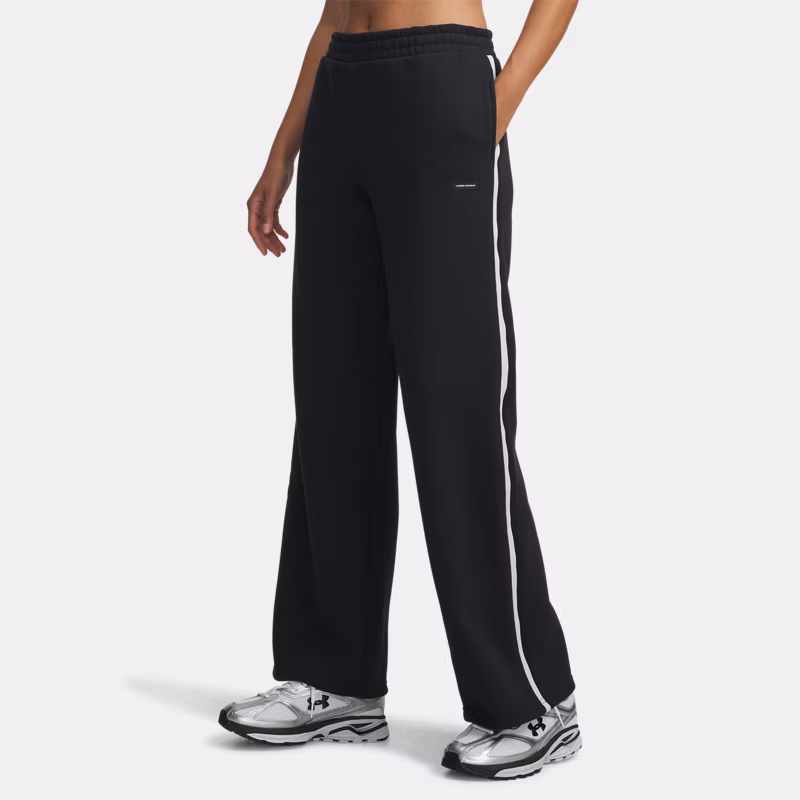 Icon Heavyweight Fleece Womens Puddle Pants Black / White