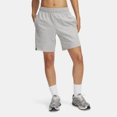 Icon Terry Long Womens 775" Shorts Mod Gray Light Heather / White Icon Terry Long Womens 775" Shorts Mod Gray Light Heather / White
