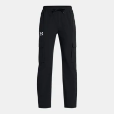 Icon Woven Boys Pants Black / White YSM ( 54 in)