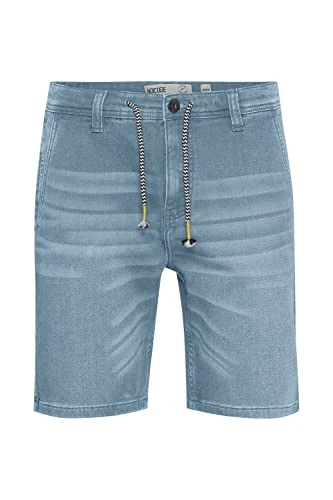 IDGodo Men's Jeans Shorts Short Denim Trousers with Stretch Regular Fit, Dim Blue (939), XL