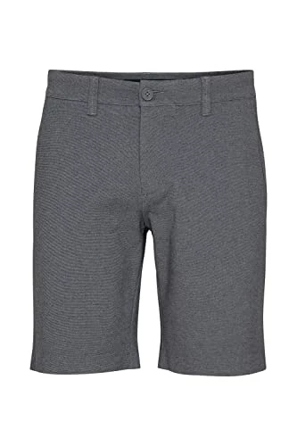 IDKoldo Men's Chino Shorts, Bermuda Shorts with Stretch, Regular Fit, Grey mix (914), XXL