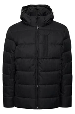 IDPiulio - 15714MM Men's Quilted Winter Jacket Size XL Colour: Black (999), Black (999), XL
