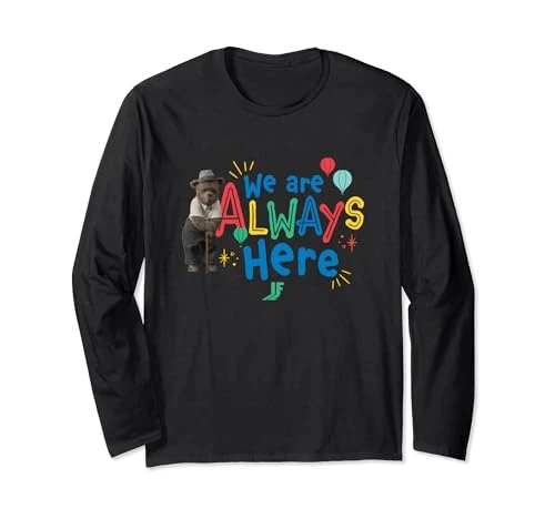 IF Movie We Are Always Here Lewis Colorful Doodle Logo Long Sleeve T-Shirt