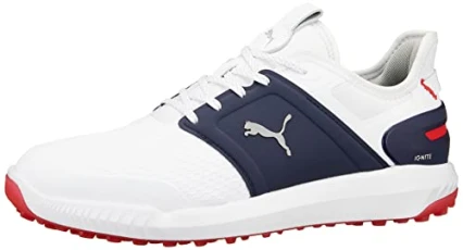 Ignite Elevate Spikeless Golf Shoes Mens Blue/White/Silver 7 Ignite Elevate Spikeless Golf Shoes Mens Blue/White/Silver 7
