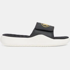 Ignite Pro Mens Slides Galaxy Black / White Quartz / Orange Shock