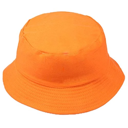 IHGWE Women's Men's Unisex Fishing Hat Fashion Wild Sun Protection Cap Outdoor, orange, One Size