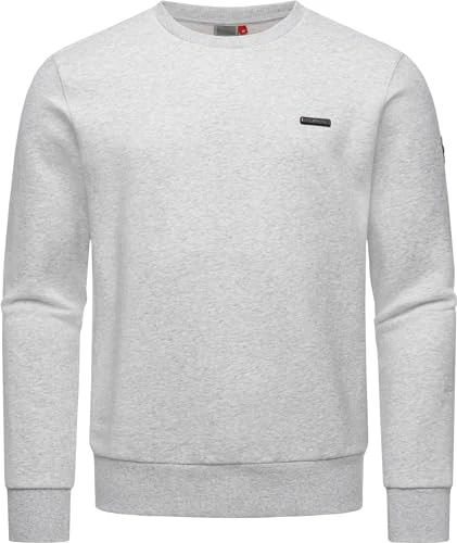 Indie Men's Crew Neck Sweatshirt S-4XL, Light Grey23, XXXXL